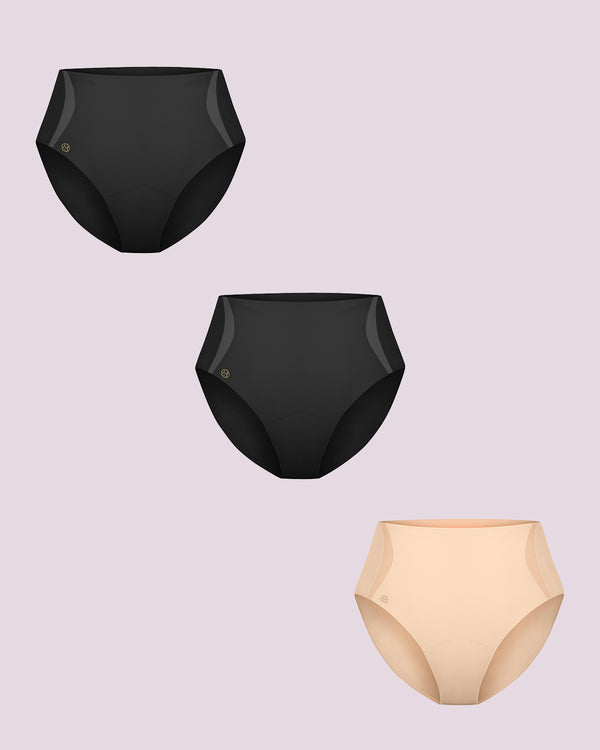 Curve Code™ Contour Comfy Smoothing Brief 3-Pack