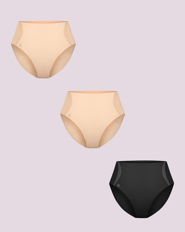 Curve Code™ Contour Comfy Smoothing Brief 3-Pack