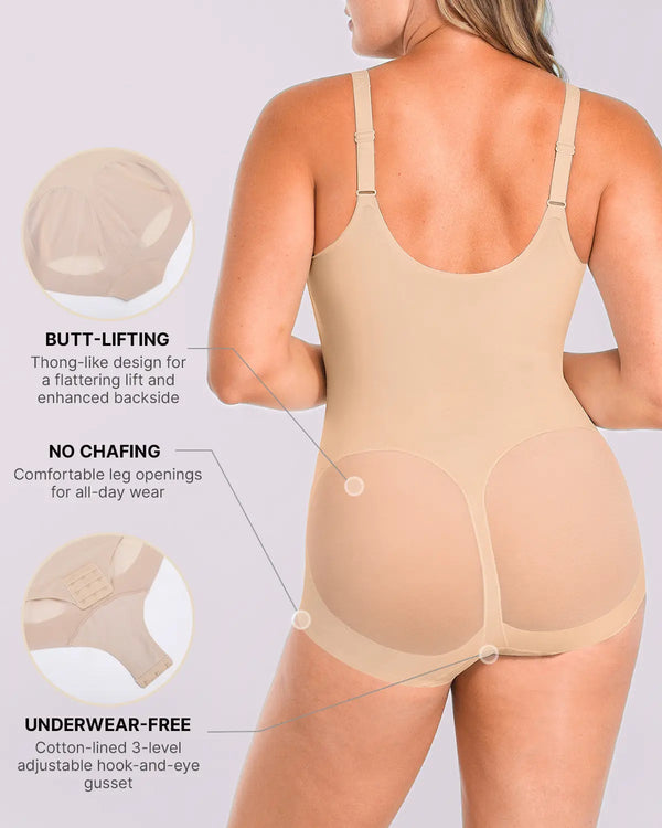 Curve Code™ Contour Comfy Smoothing Brief Bodysuit
