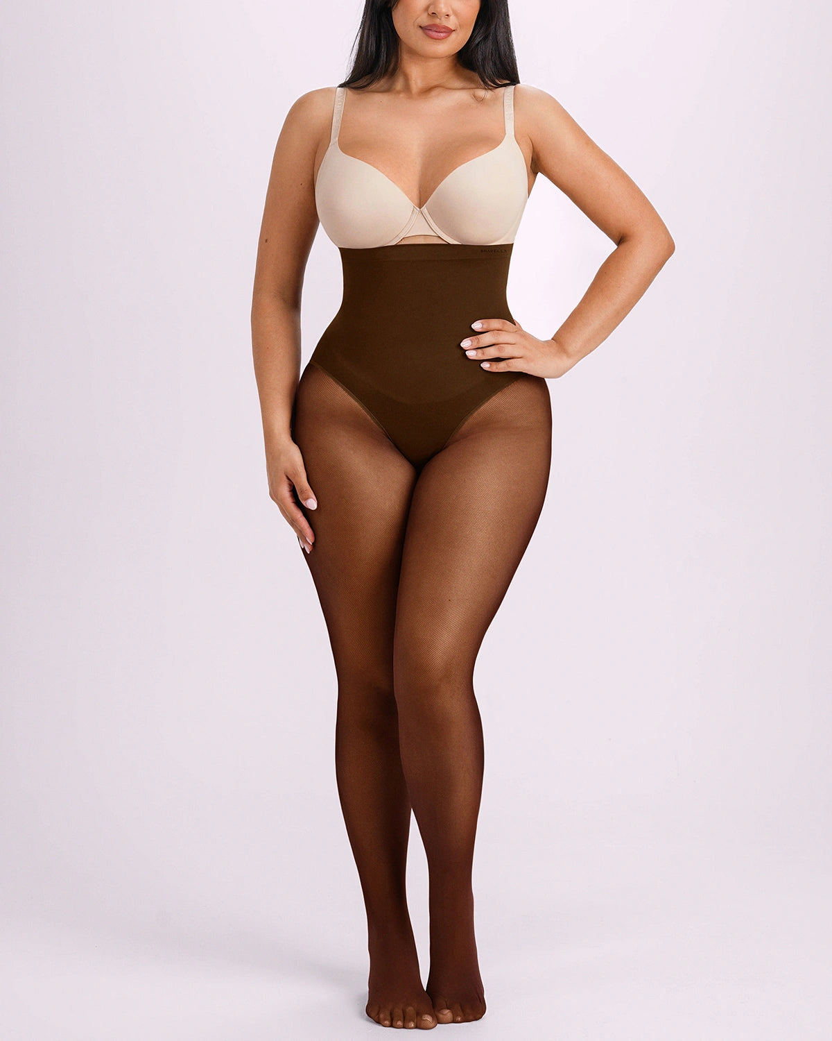 Defineline™ High-Waisted Micronet Shaping Tights
