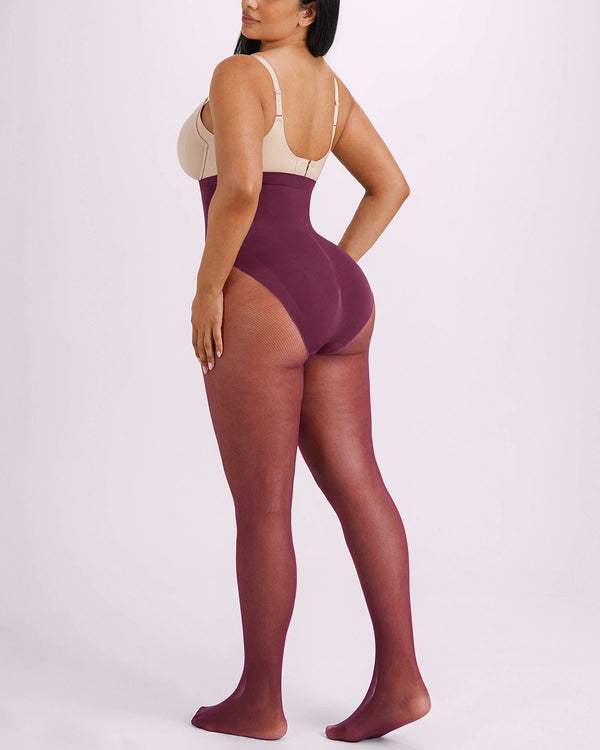 Defineline™ High-Waisted Micronet Shaping Tights