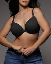 Front Close Underwired T-Shirt Bra