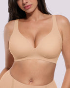 INNER ARMOR™ LYCRA®FitSense™ Wireless V-Neck Bra