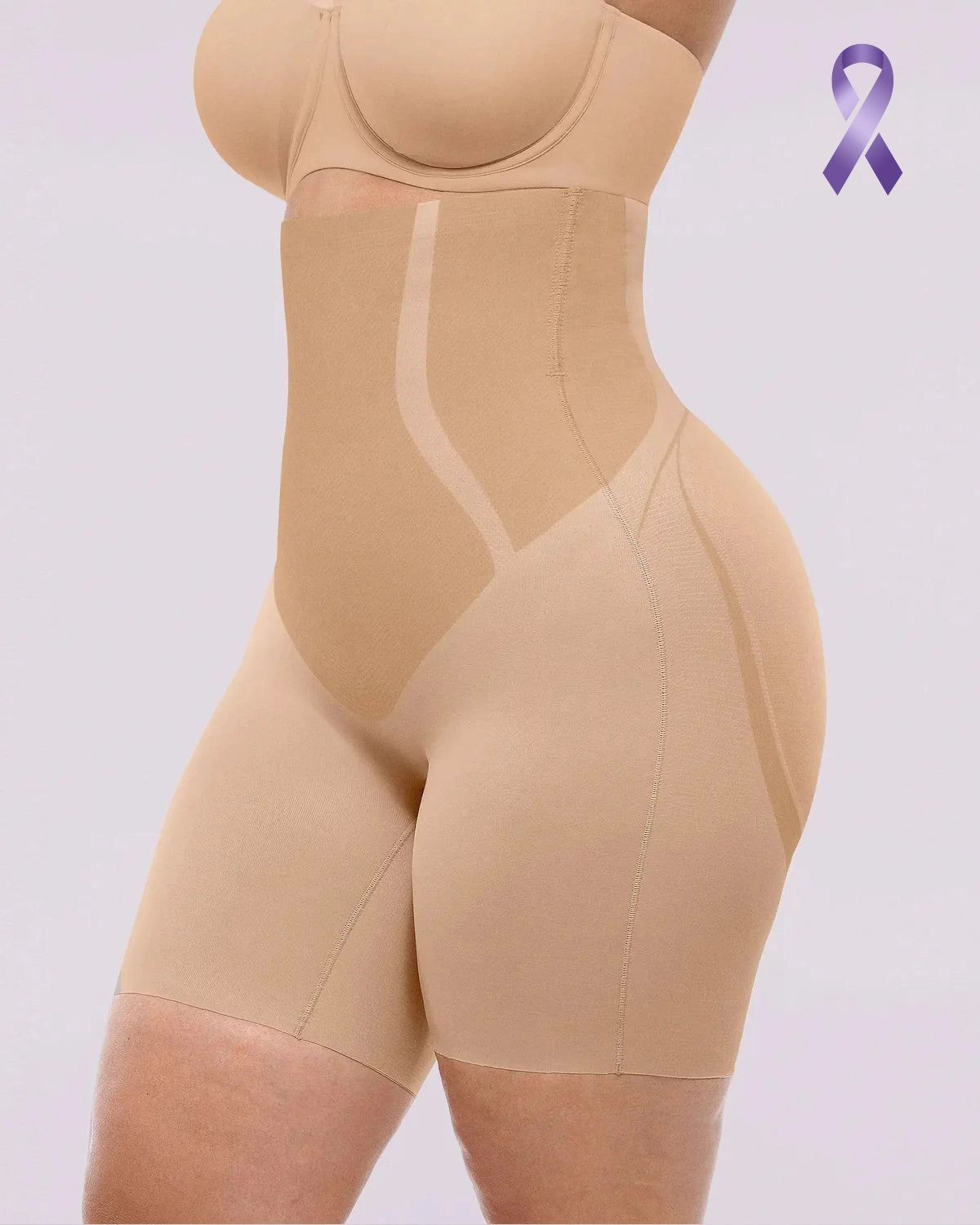 INNER ARMOR™ LYCRA®FitSense™ High-Waisted Mid Thigh Short