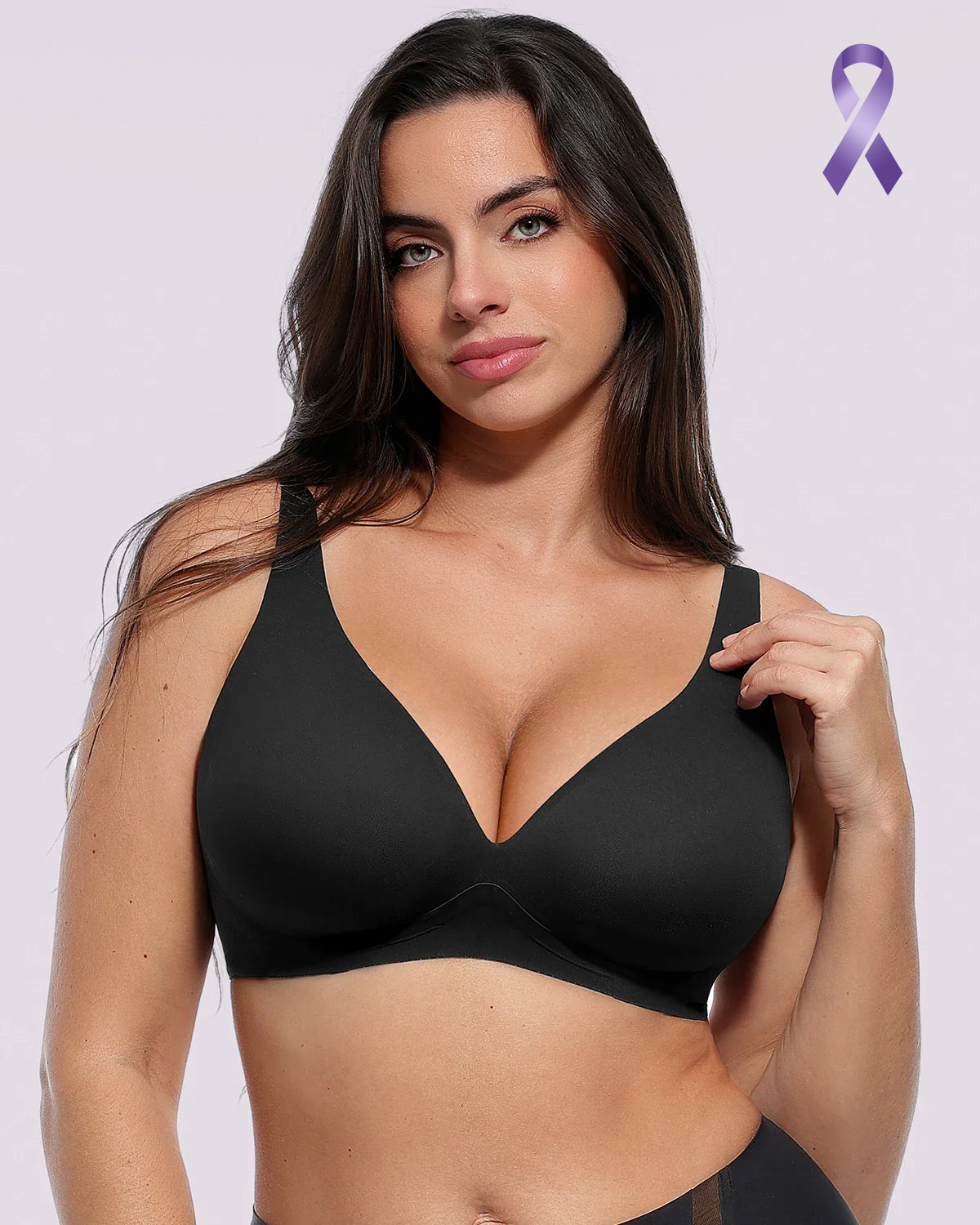 INNER ARMOR™ LYCRA®FitSense™ Wireless V-Neck Bra