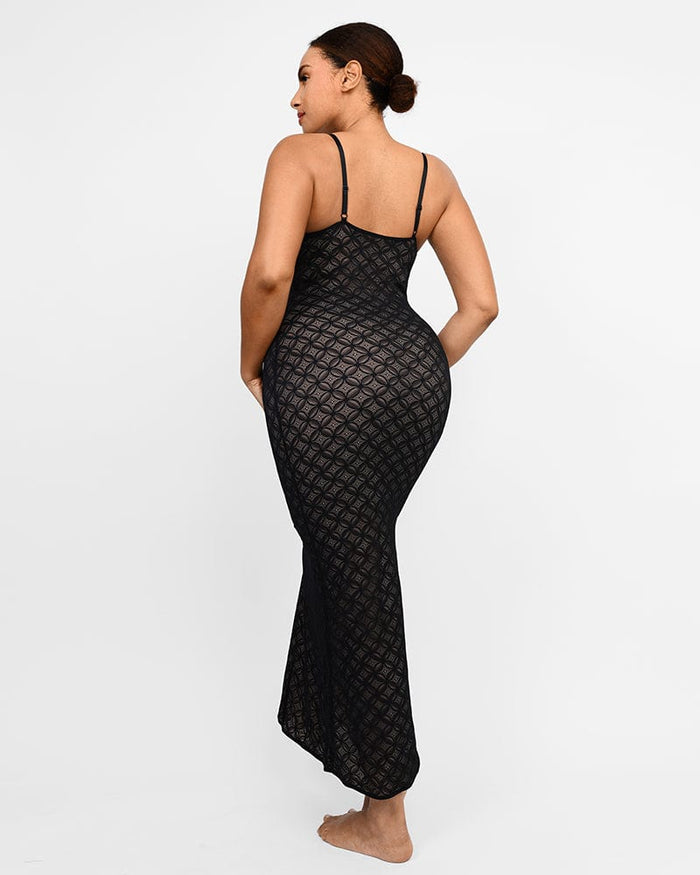best little black dress for apple shape Effie Long Sleeve Sweetheart Neckline Mini Dress In Black Floral  Girl In  Mind