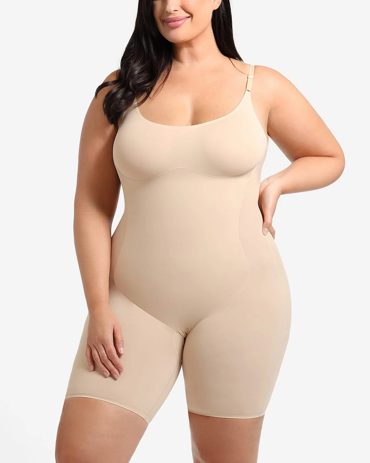 Bare Essentials™ Cream Touch™ Lightweight Tummy Control Bodysuit