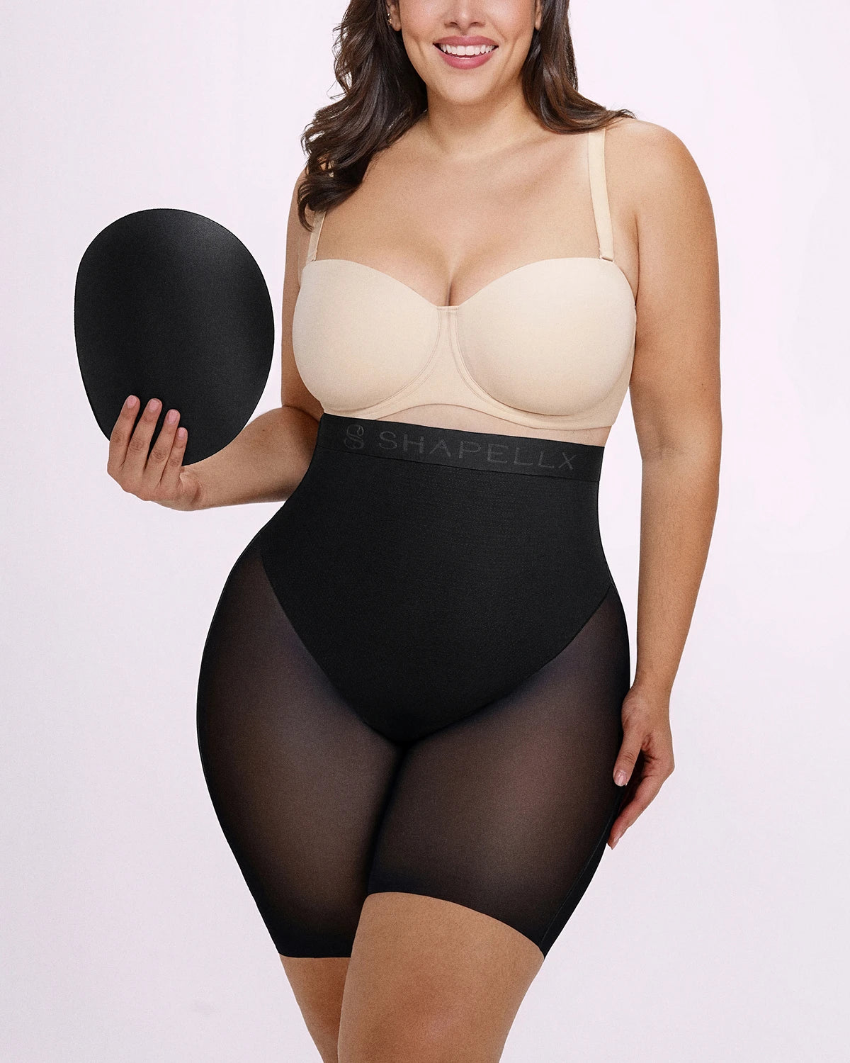 MeshSmooth™ Butt Enhancer Padded Short