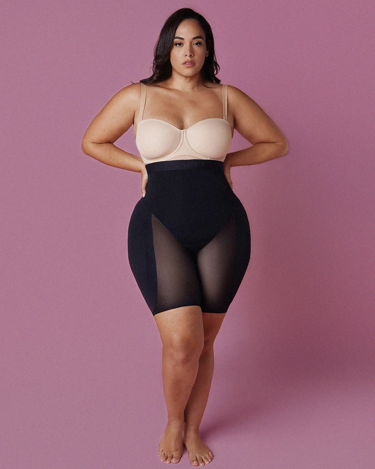 Creating more defined proportions between the waist hips and thighs