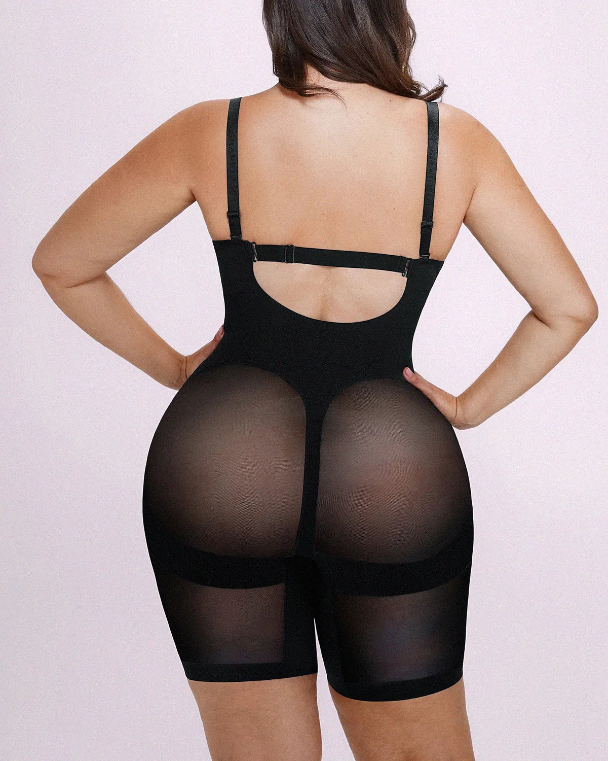 MeshSmooth™ Low Back Mid Thigh Bodysuit