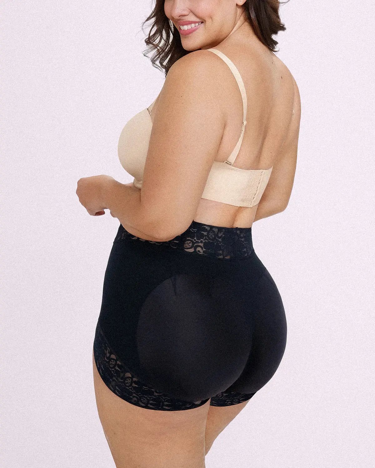 Mid-Rise Lace Shaper Brief