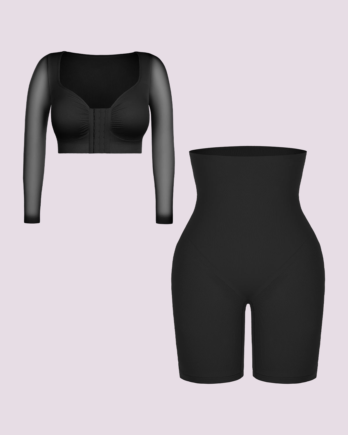 MistWeave™ Back Smoothing Top + Tummy Control Short