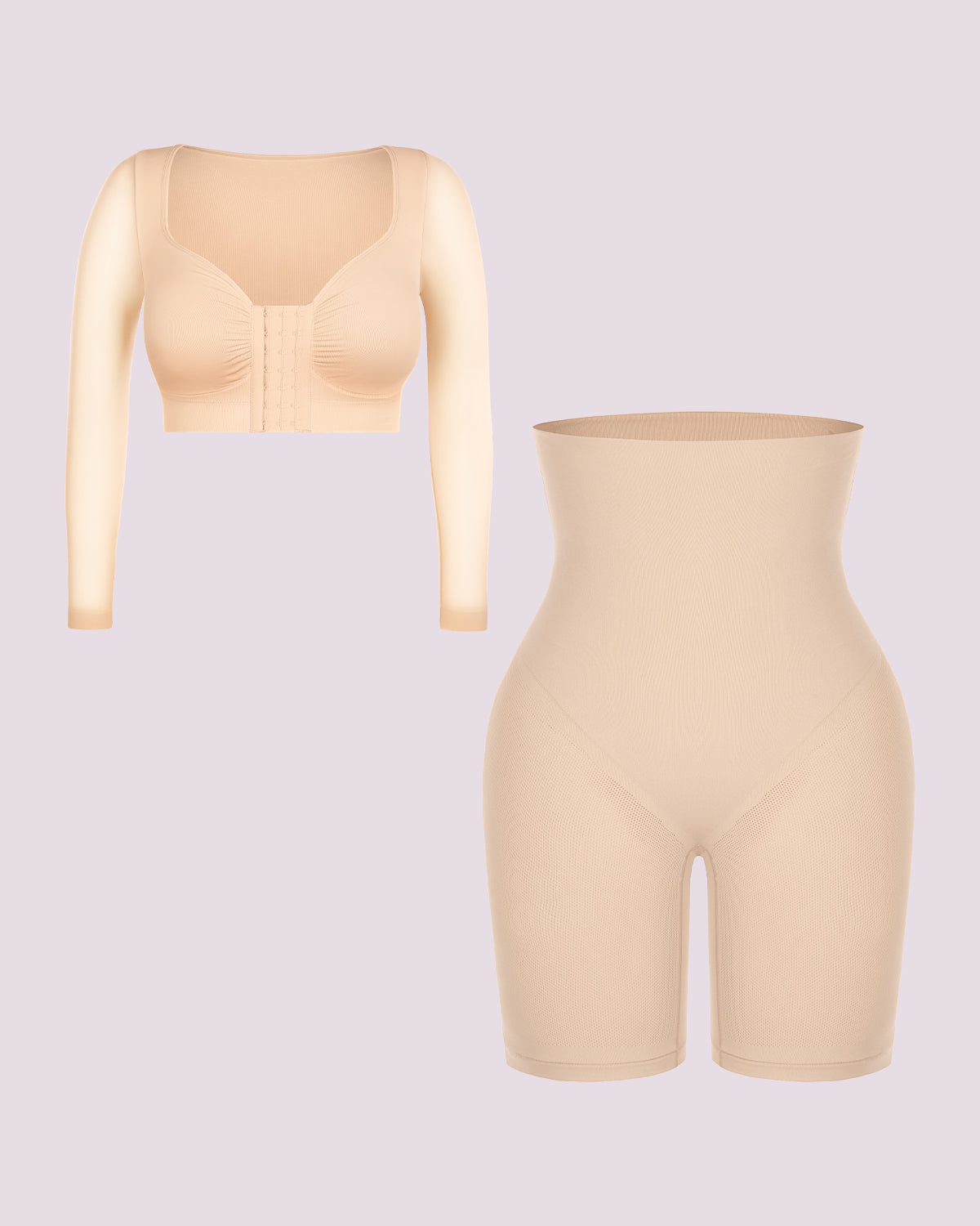 MistWeave™ Back Smoothing Top + Tummy Control Short