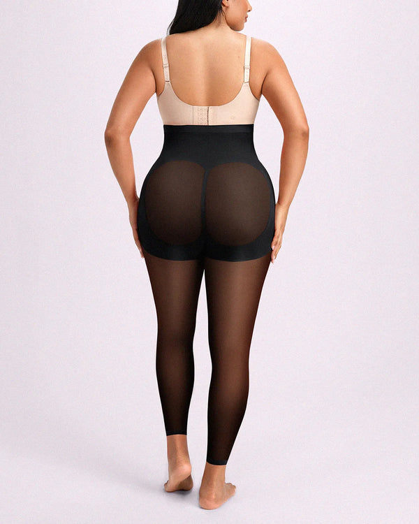 MistWeave™ High-Waisted Sheer Shaping Tights
