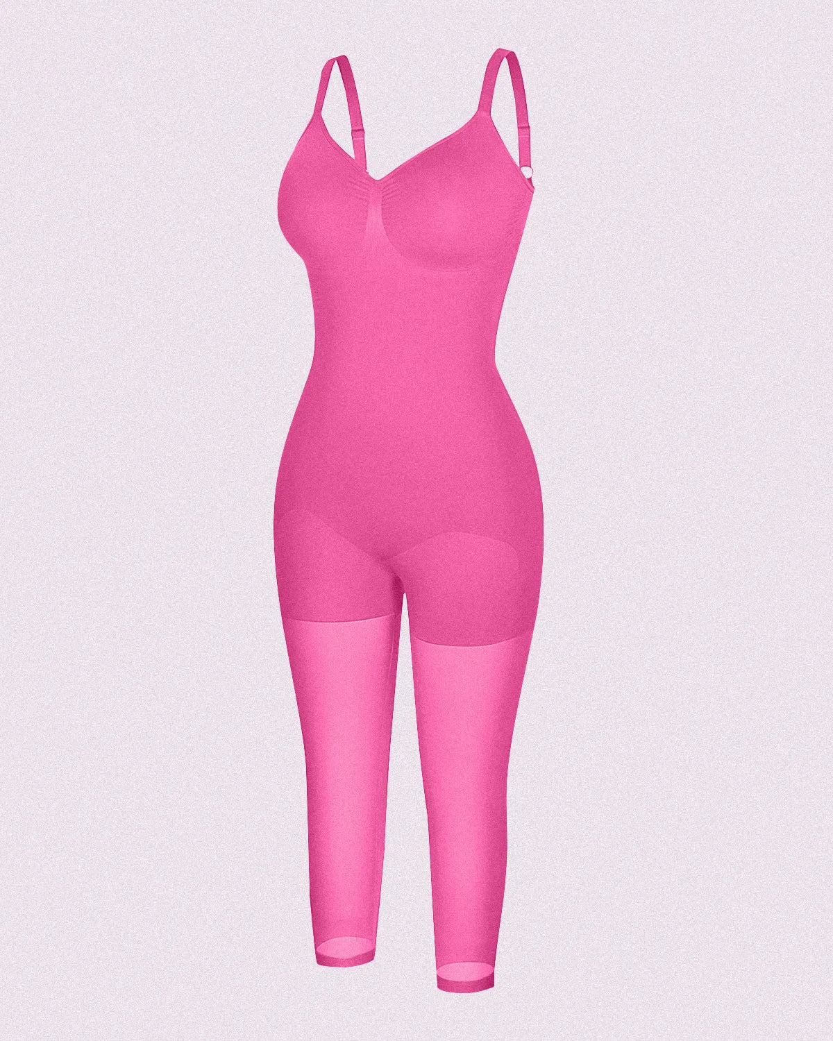 Full-coverage fuchsia bodysuit delivering smooth support from every angle