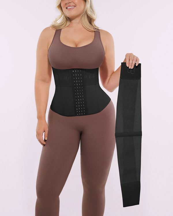 NeoSweat® AirSlim® Convertible 2-in-1 Latex Waist Trainer