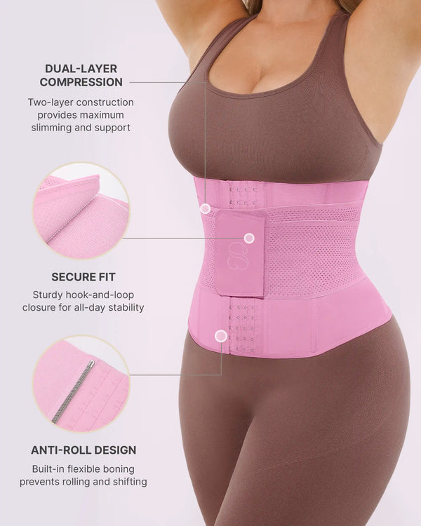NeoSweat® AirSlim® Convertible 2-in-1 Latex Waist Trainer