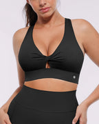 NeoSweat® AirSlim® Cutout Medium Impact Sports Bra