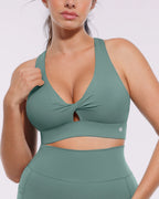 NeoSweat® AirSlim® Cutout Medium Impact Sports Bra