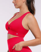 NeoSweat® AirSlim® Cutout Medium Impact Sports Bra