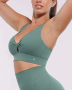 NeoSweat® AirSlim® Cutout Medium Impact Sports Bra
