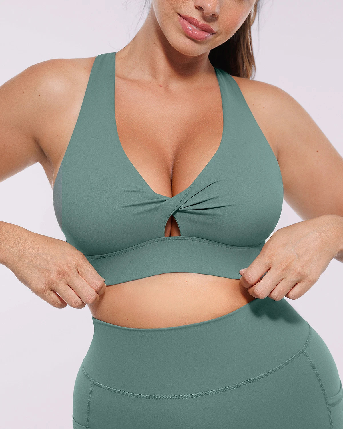 NeoSweat® AirSlim® Cutout Medium Impact Sports Bra