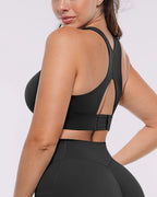 NeoSweat® AirSlim® Cutout Medium Impact Sports Bra