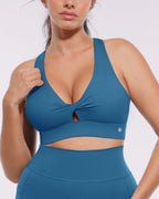 NeoSweat® AirSlim® Cutout Medium Impact Sports Bra