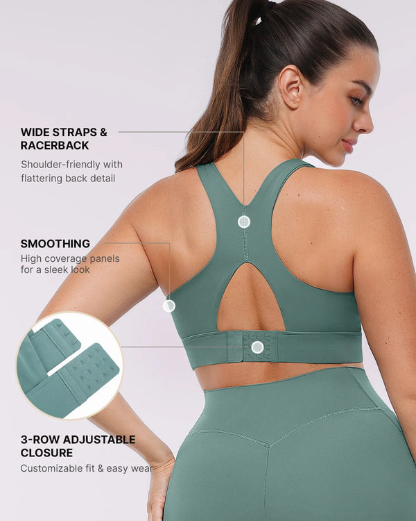 NeoSweat® AirSlim® Cutout Medium Impact Sports Bra
