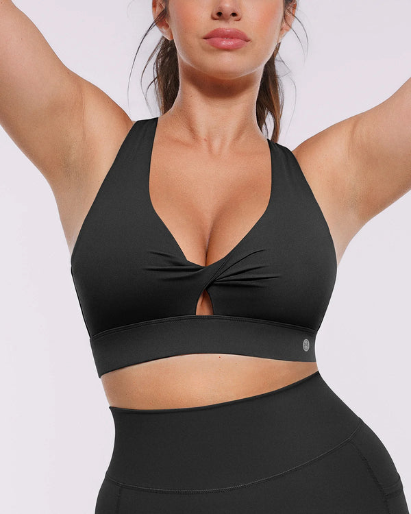 NeoSweat® AirSlim® Cutout Medium Impact Sports Bra