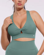 NeoSweat® AirSlim® Cutout Medium Impact Sports Bra