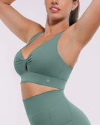 NeoSweat® AirSlim® Cutout Medium Impact Sports Bra