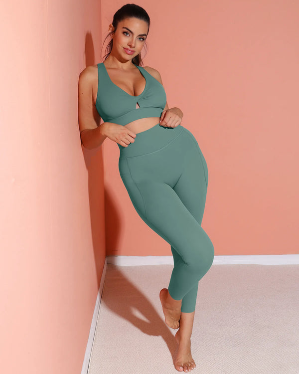 NeoSweat® AirSlim® Cutout Medium Impact Sports Bra