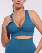 NeoSweat® AirSlim® Cutout Medium Impact Sports Bra