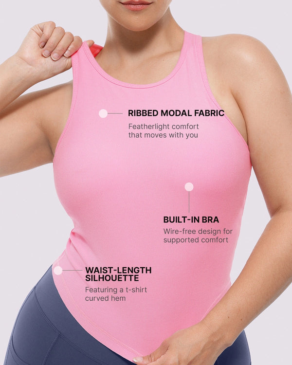 NeoSweat® AirSlim® Essential Built-In Bra Tank