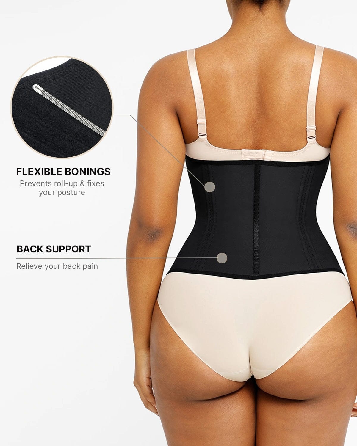 NeoSweat Core Control Latex Waist Trainer Corset Waist Cincher