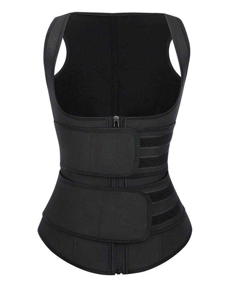 NeoSweat® Sport Vest with Double Belts | Waist Trainer Vest