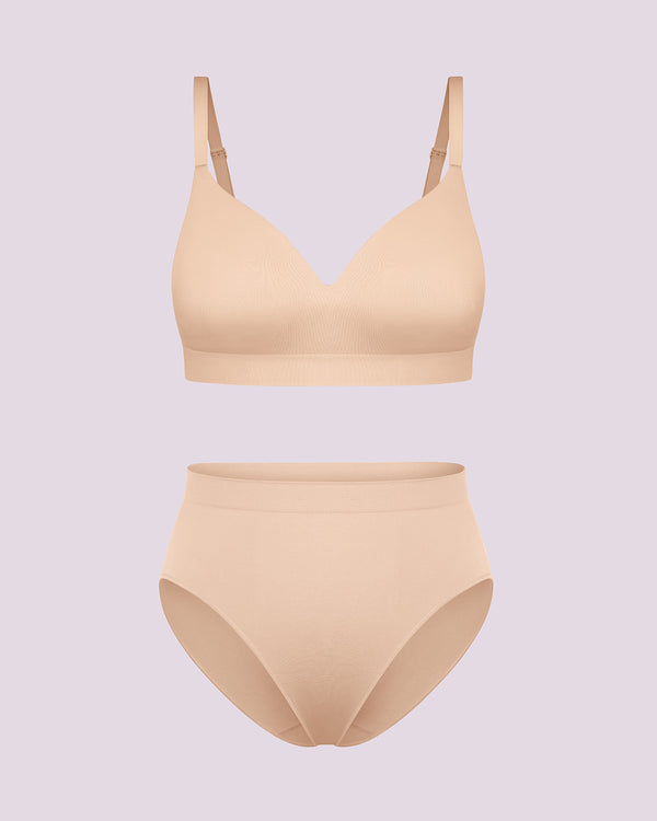OceanHug™ Oyster Reborn T-Shirt Bra + Brief