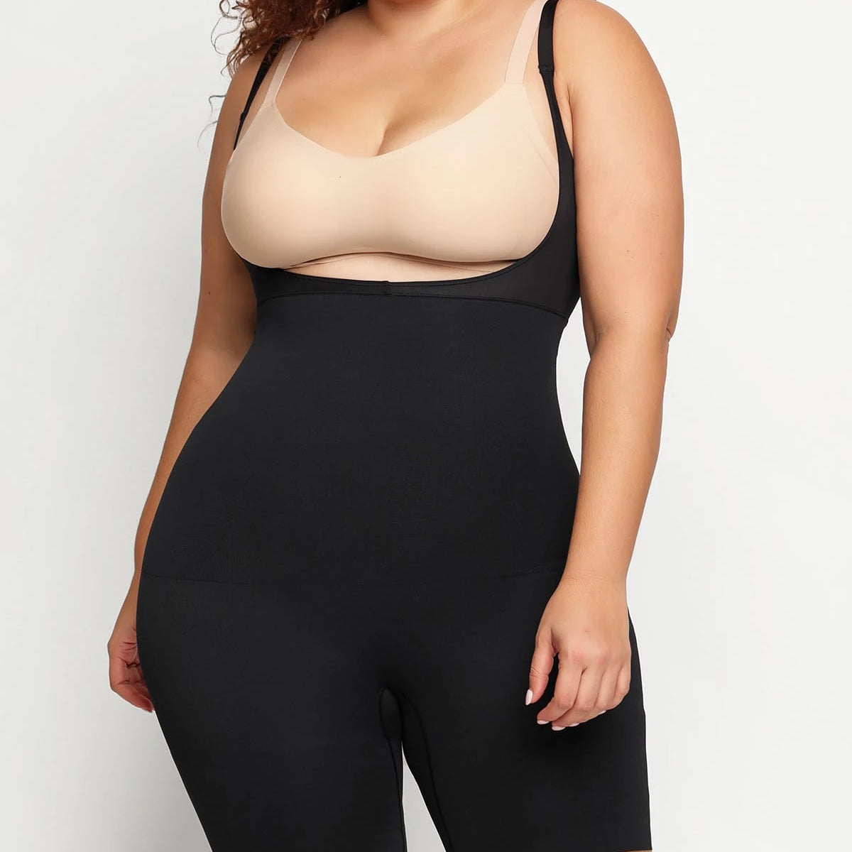 Open Bust Seamless Smoothing Body Shaper | Shapellx