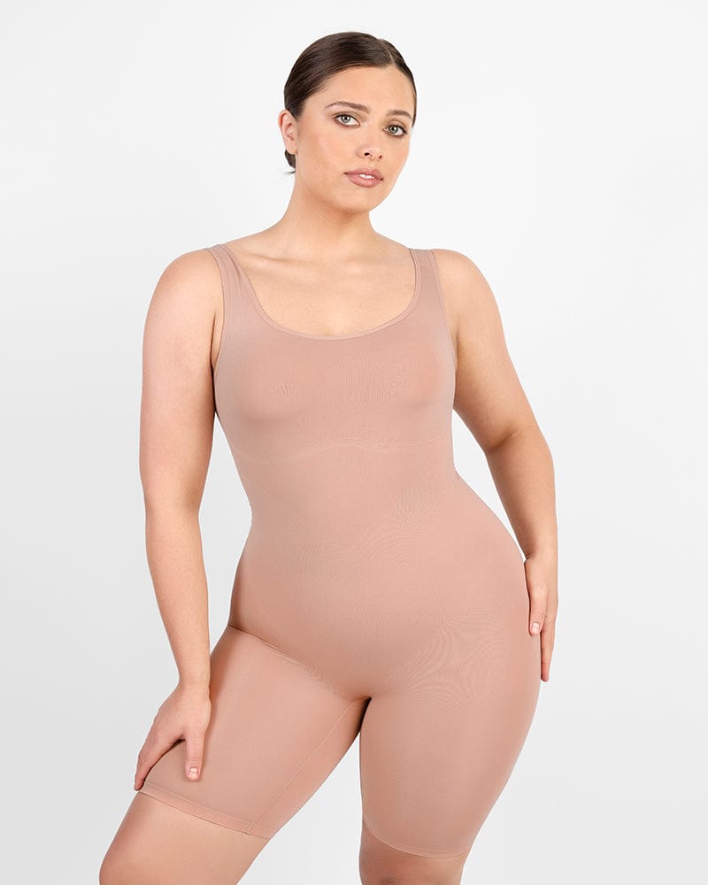 Large Seamless Bodysuit Women's Tight Corset Elastic Split Slim Bodysuit  Tight Bodysuit After Liposuction, Beige, Small : : Clothing, Shoes  & Accessories