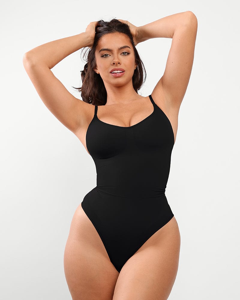 AirSlim™ Firm Tummy Compression Bodysuit Shaper with Butt Lifter  Shapellx  shapewear bodysuits help you embrace your own curve and offer good  positivity to your body shape. ✨ Shop the best shapewear