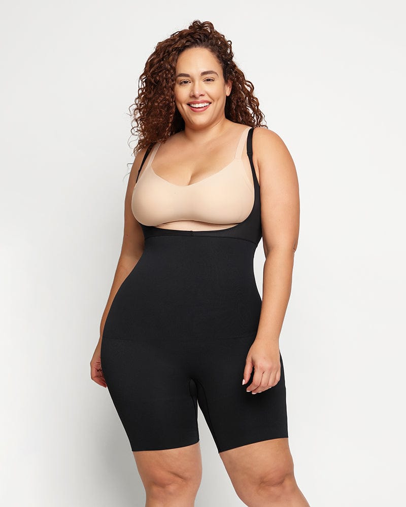 PowerConceal™ Open Bust Seamless Smoothing Body Shaper | Shapellx
