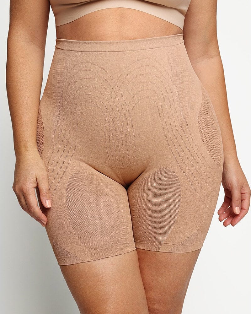 High Waist Panty Shaper With Booty Lift - Max Shapewear