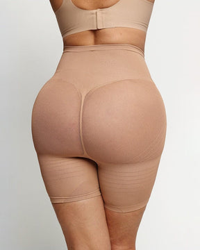 Fresh & Light Girdle Shapewear Bodysuit - Seamless High Waisted Short for  Women with Butt Enhancement