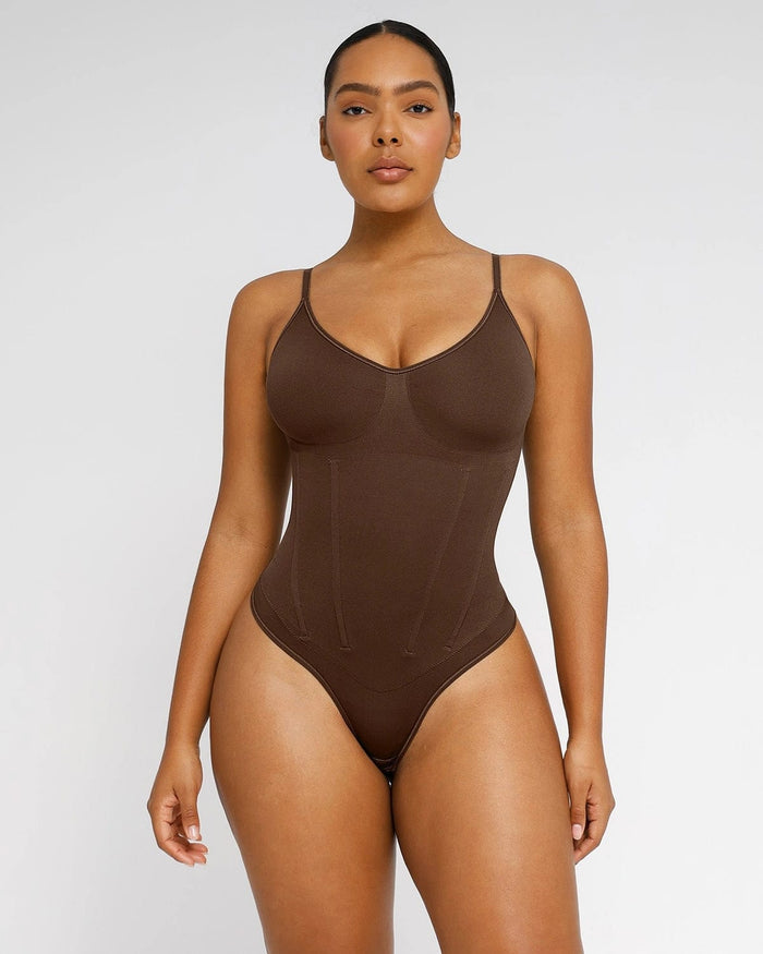 PowerConceal™ Waist Boning Corset Bodysuit