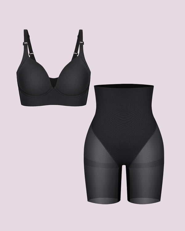 Push-Up Bra + MeshSmooth Short Bundle