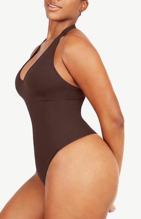 Seamless Hanging Neck Bodysuit