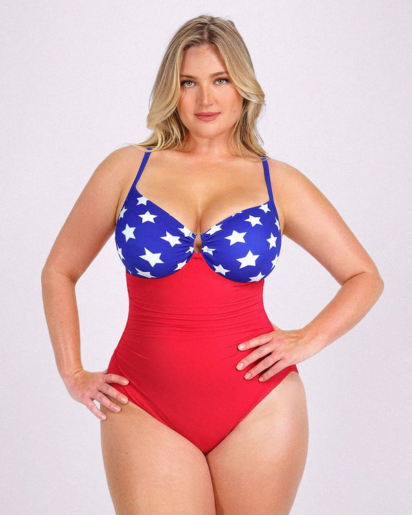 Smart Sculpt™ Apex U-Ring Cut Out Shaping Swimsuit