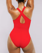 Smart Sculpt™ Plunge Corset Shaping Swimsuit
