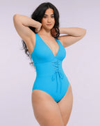 Smart Sculpt Plunge Corset Shaping Swimsuit